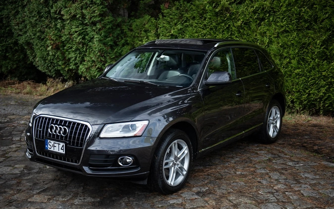 Audi Q5 cena 66500 przebieg: 193000, rok produkcji 2013 z Zabrze małe 172